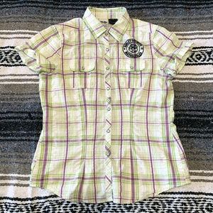 Harley-Davidson Womens Plaid Shirt